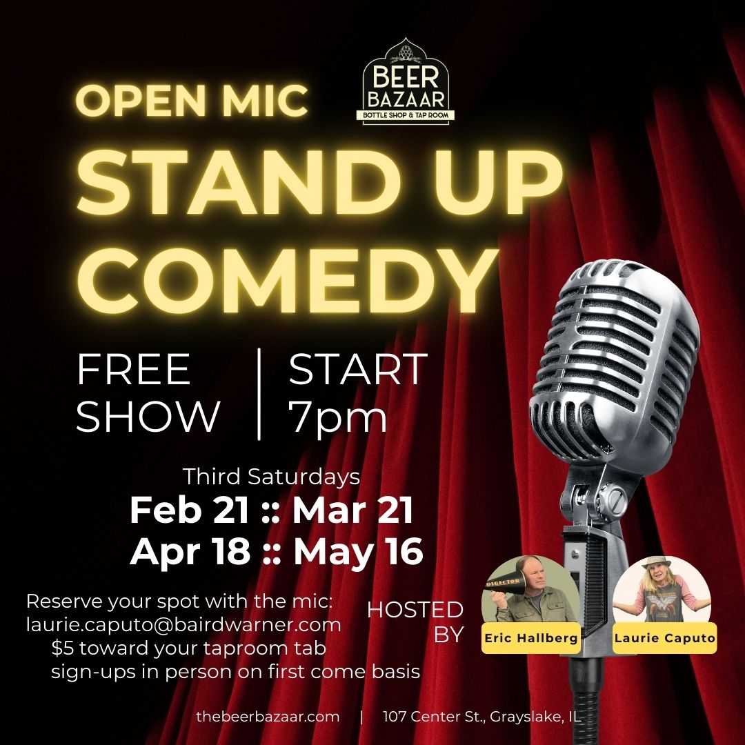 Comedy Open Mic at Beer Bazaar